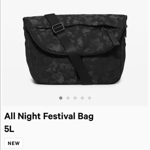 Lululemon All Night Festival Bag 5L